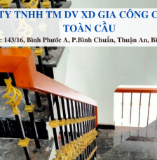 Cơ Khí Toàn Cầu - đơn vị thi công cầu thang sắt nghệ thuật đẹp, cao cấp và hiện đại