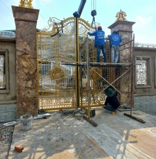 Công trình cổng Sắt nghệ thuật cho nhà ở