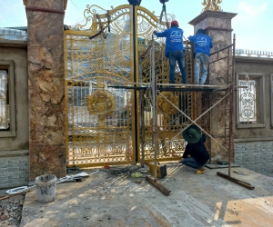 Công trình cổng Sắt nghệ thuật cho nhà ở