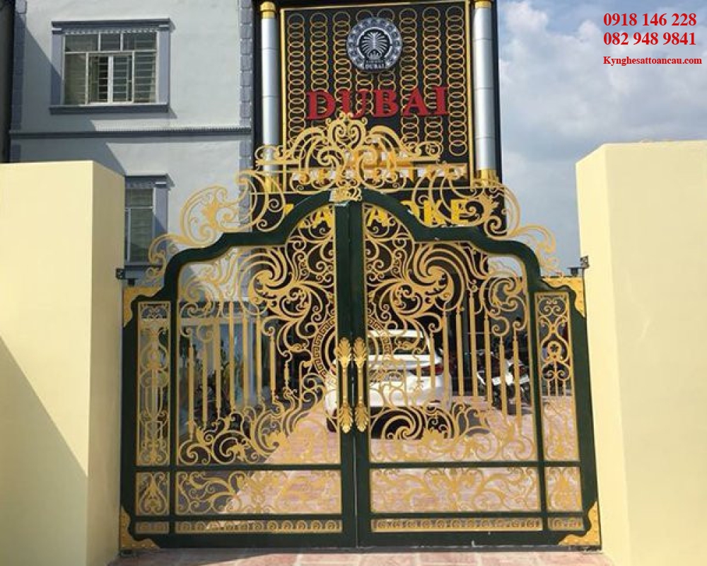 Cửa sắt mỹ thuật CNC A1