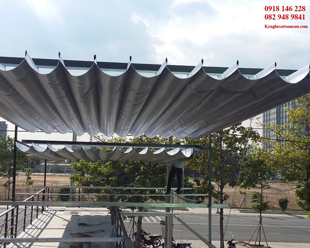 Mái che nhà xưởng K3