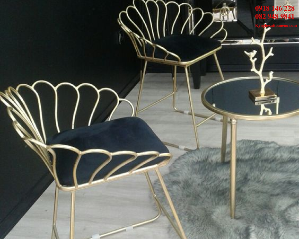 Bàn Ghế Inox Xi Mạ A1