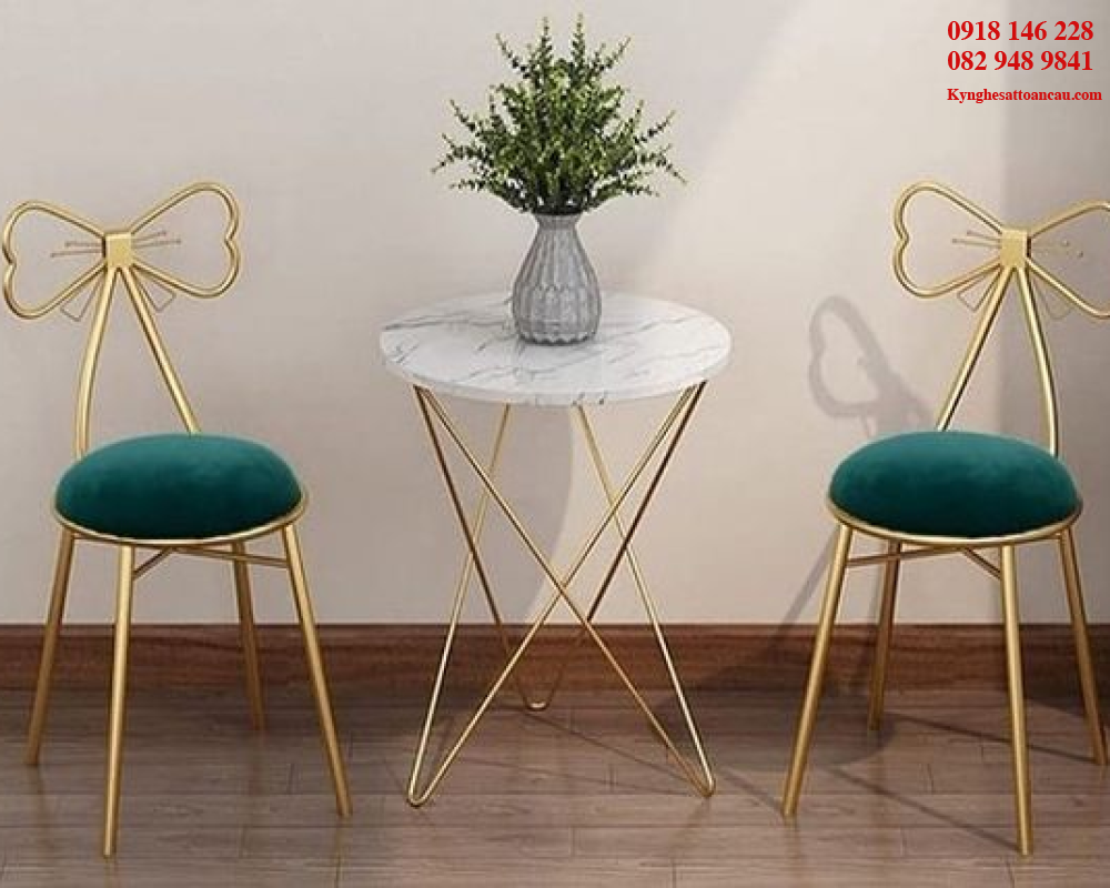 Bàn Ghế Inox Xi Mạ A1