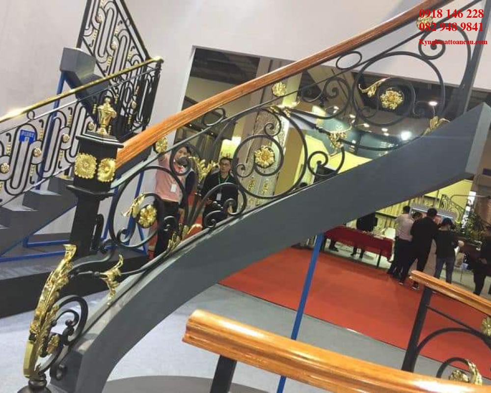 Lan can sắt mỹ thuật CT007