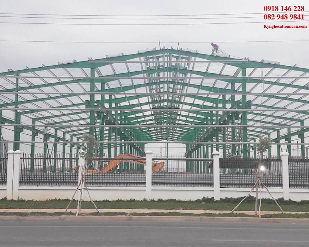 Mái che nhà xưởng MCNX01