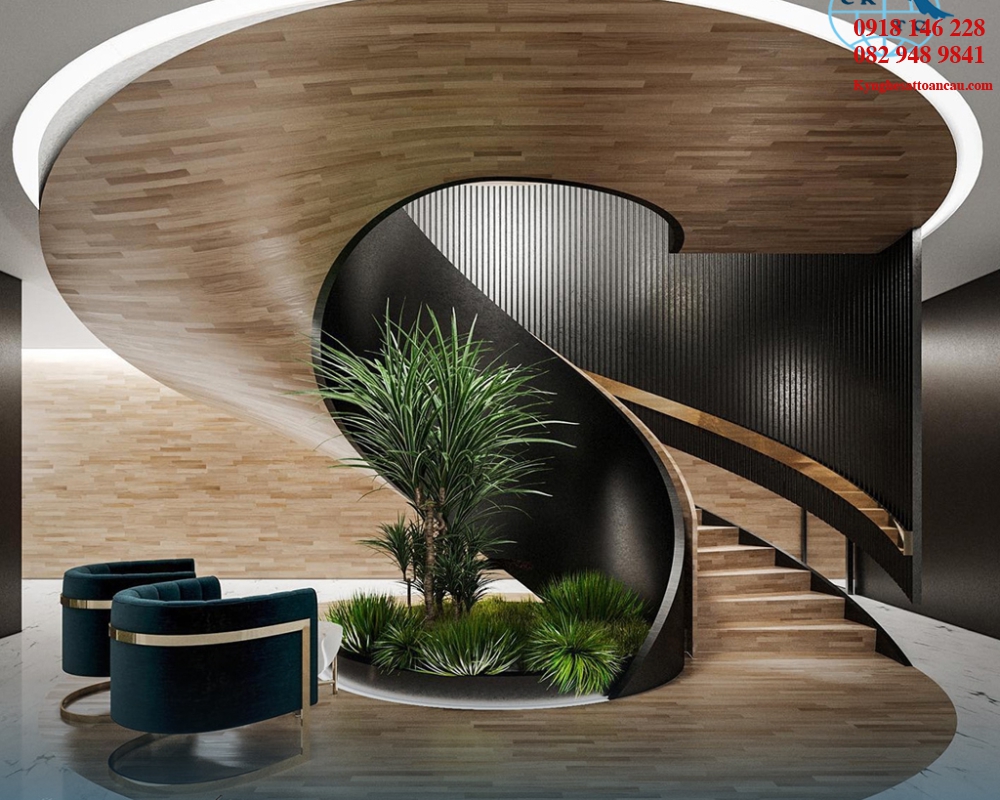 Cầu thang xoắn CTX84