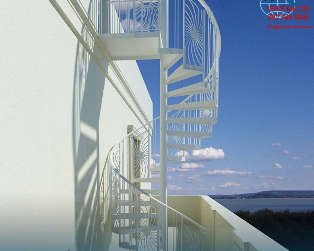 Cầu thang xoắn CTX87