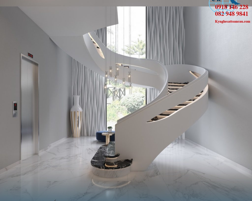 Cầu thang xoắn CTX90