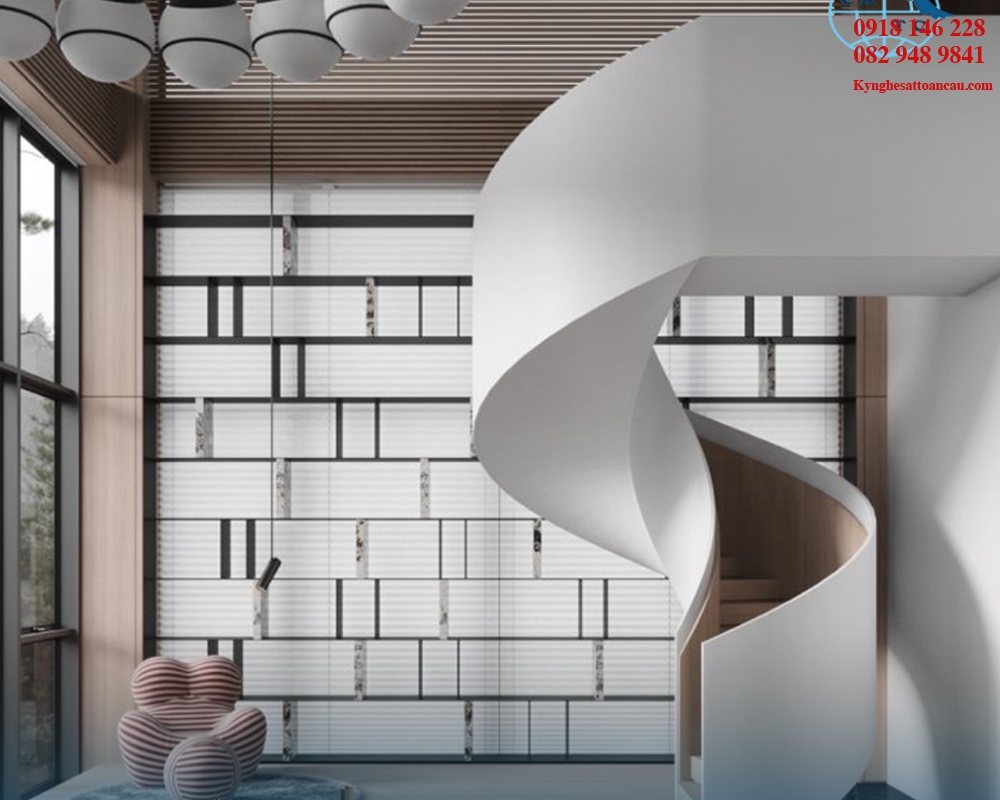 Cầu thang xoắn CTX93