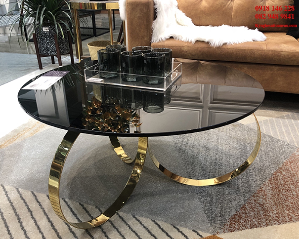 Bàn ghế inox xi mạ I16