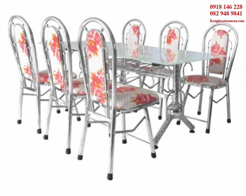 BÀN GHẾ INOX CAO CẤP B22