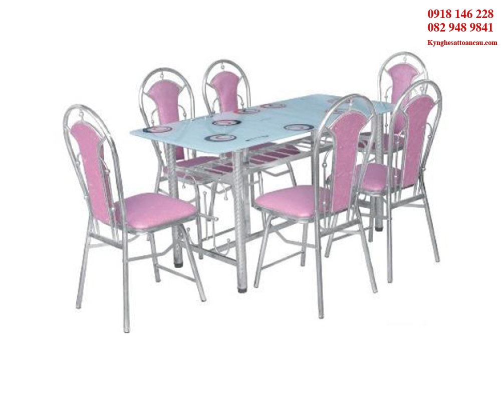 BÀN GHẾ INOX ĐẸP B27