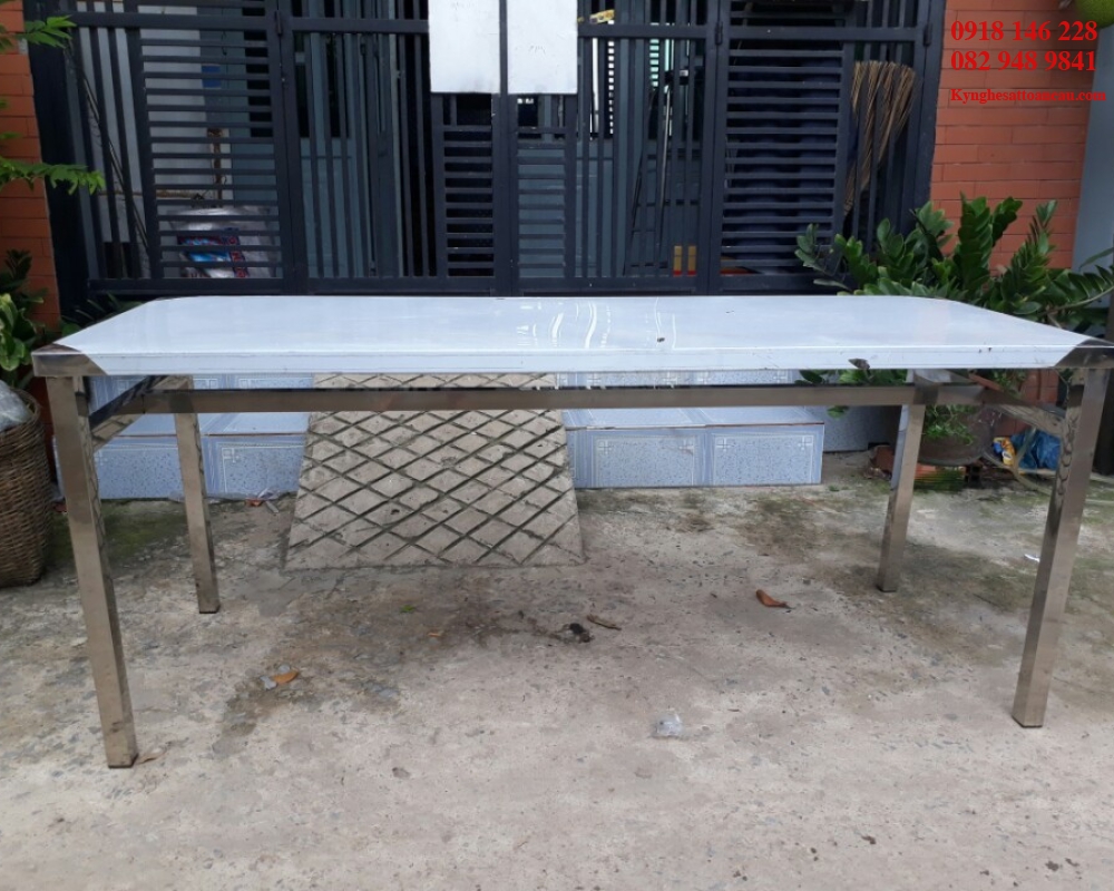 BÀN GHẾ INOX ĐẸP B32