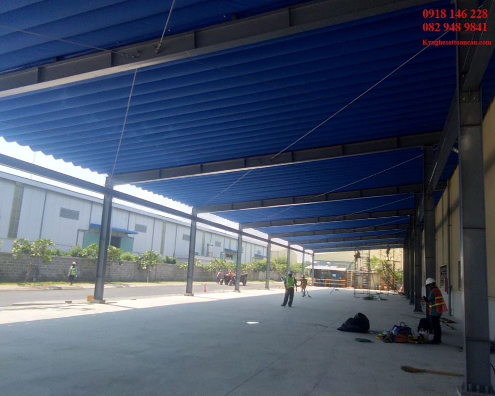 Mái che nhà xưởng MCNX002