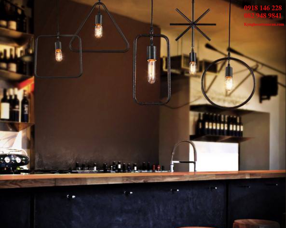 Đèn thả sắt cao cấp DT11
