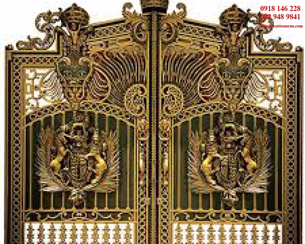 Cửa nhôm đúc đẹp C45