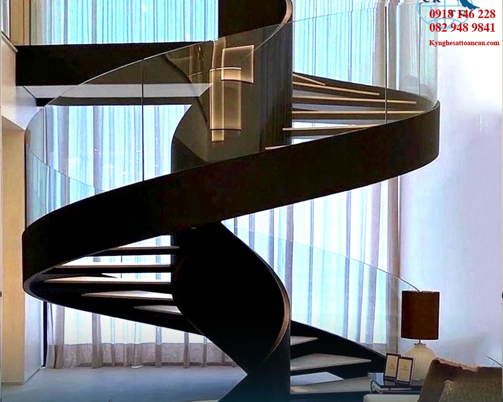Cầu thang xoắn CTX08