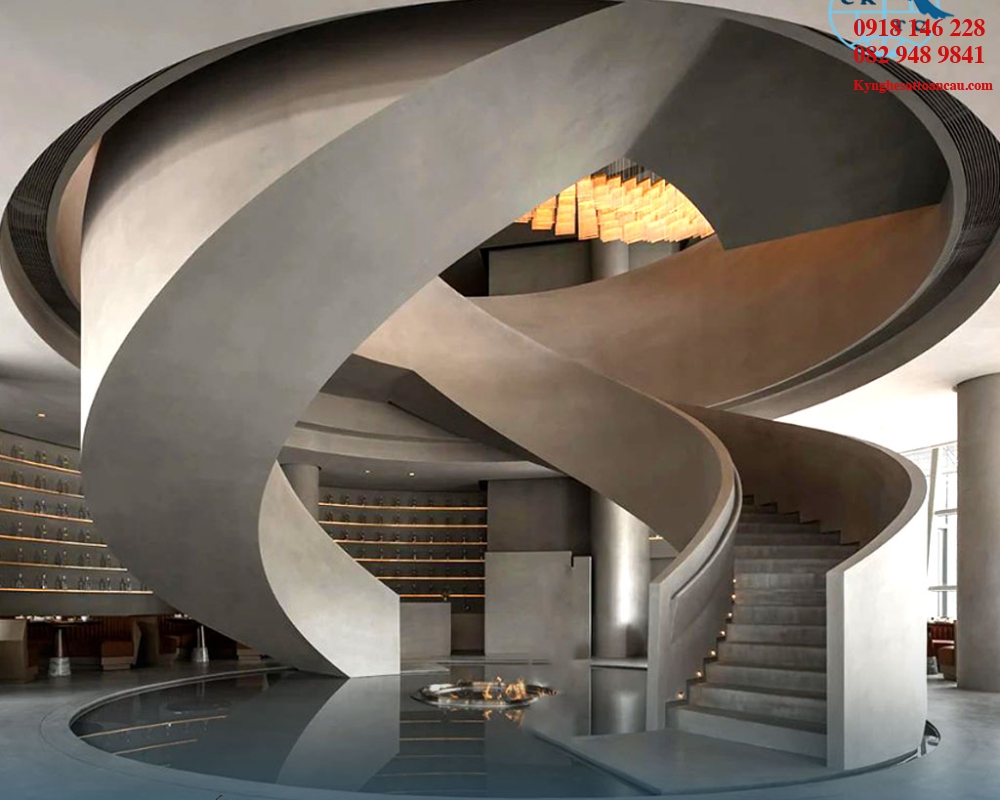 Cầu thang xoắn CTX21