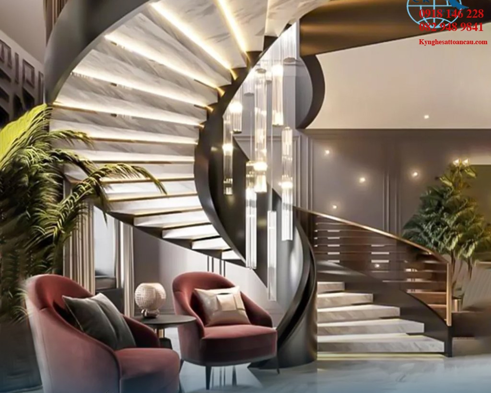 Cầu thang xoắn CTX30
