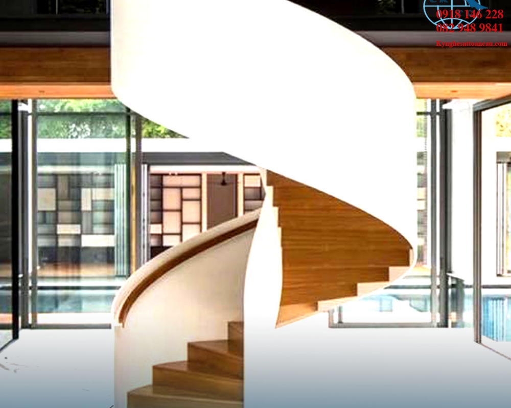 Cầu thang xoắn ốc CTX42 tại Đà Nẵng