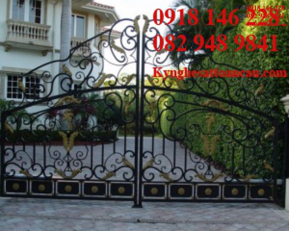 Cổng sắt mỹ thuật 06