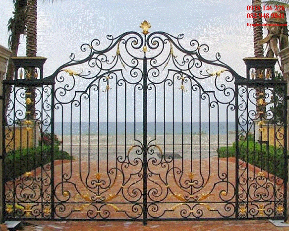 Cửa cổng mỹ thuật CCS03