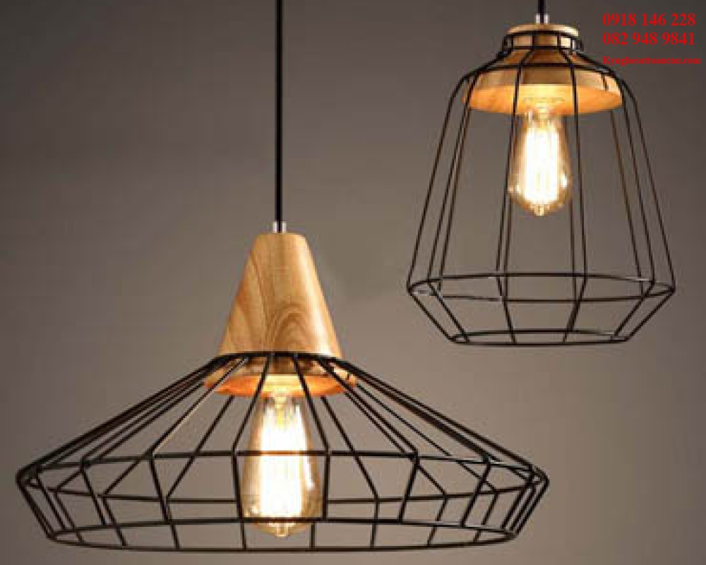 Đèn thả sắt cao cấp DT7