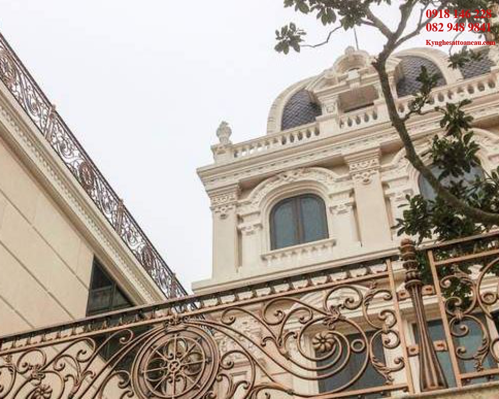 Lan can nhôm đúc L11