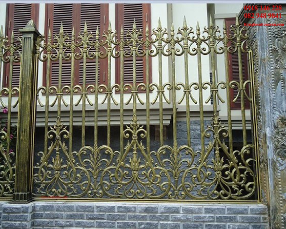 Hàng Rào Sắt Mỹ Thuật HRMN5