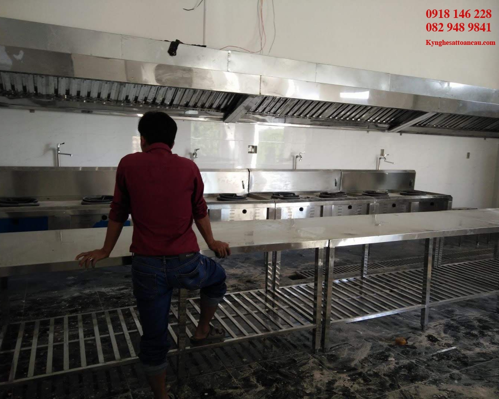 Hệ thống nhà bếp inox NB7