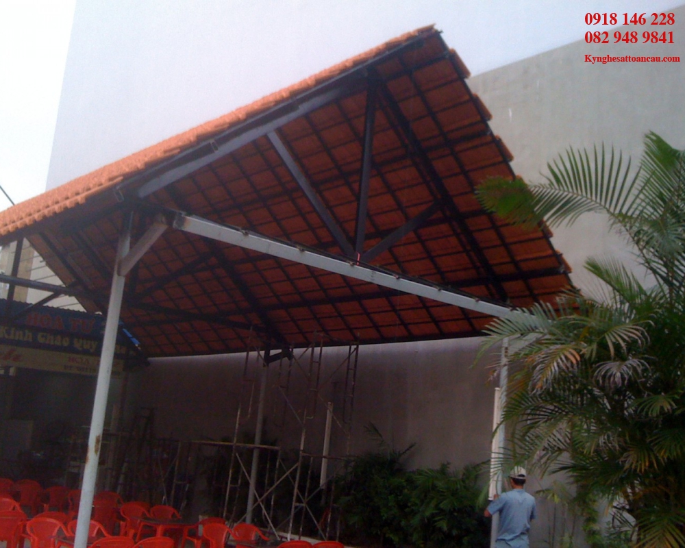 Mái che nhà xưởng 829