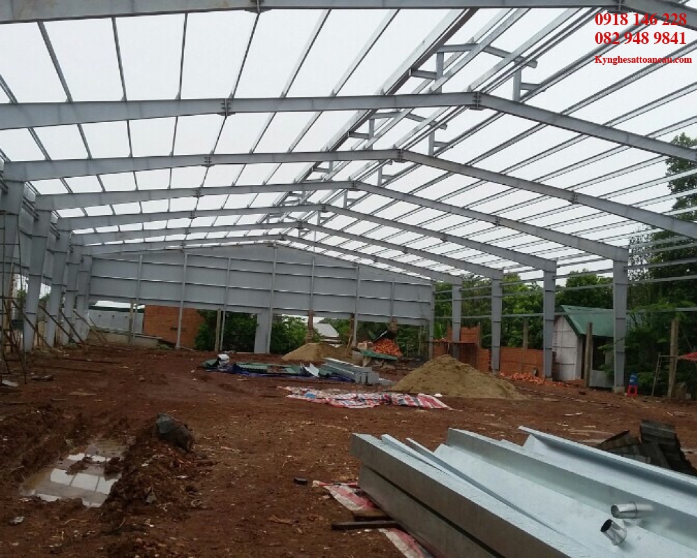 Mái che nhà xưởng MCNX01