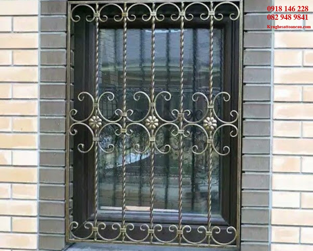 KHUNG BẢO VỆ CỬA SỔ B09