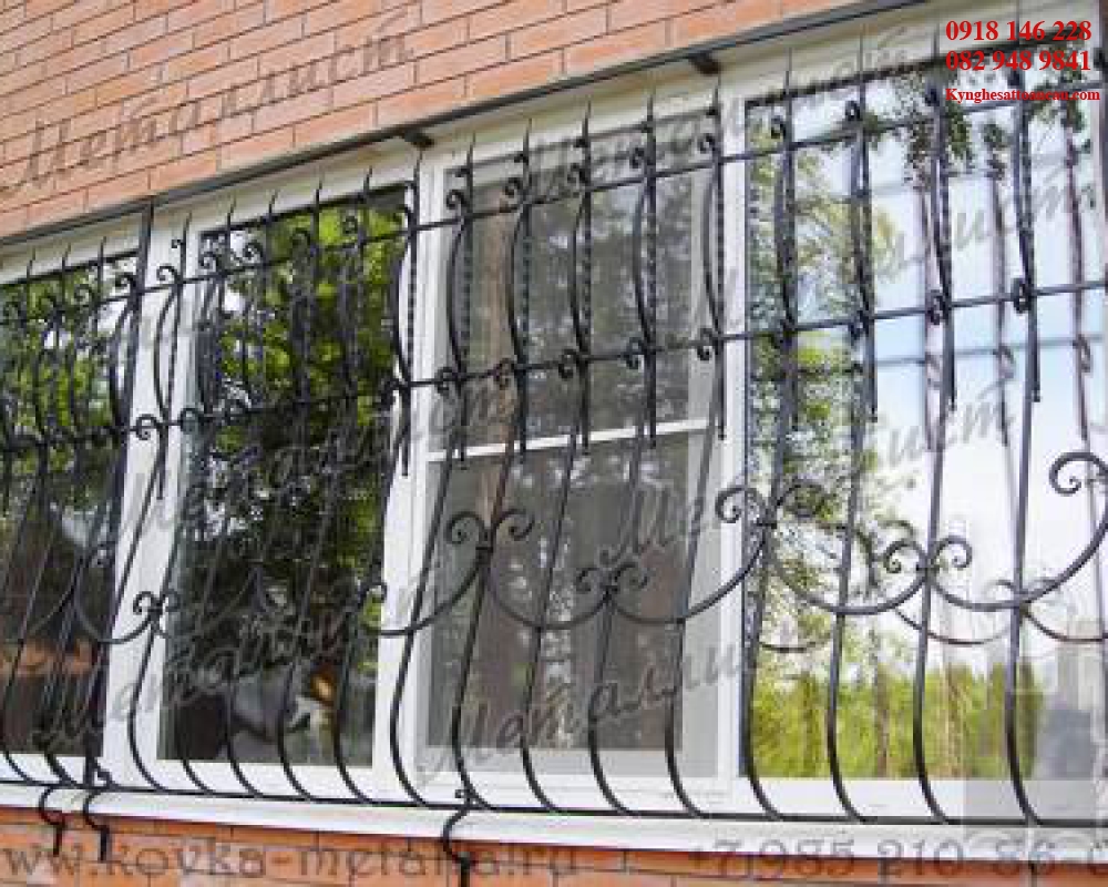 KHUNG BẢO VỆ CỬA SỔ B02