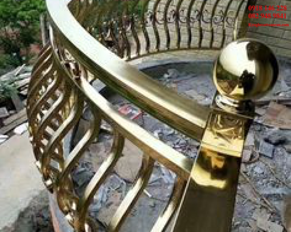 Lan can inox cao cấp Q33