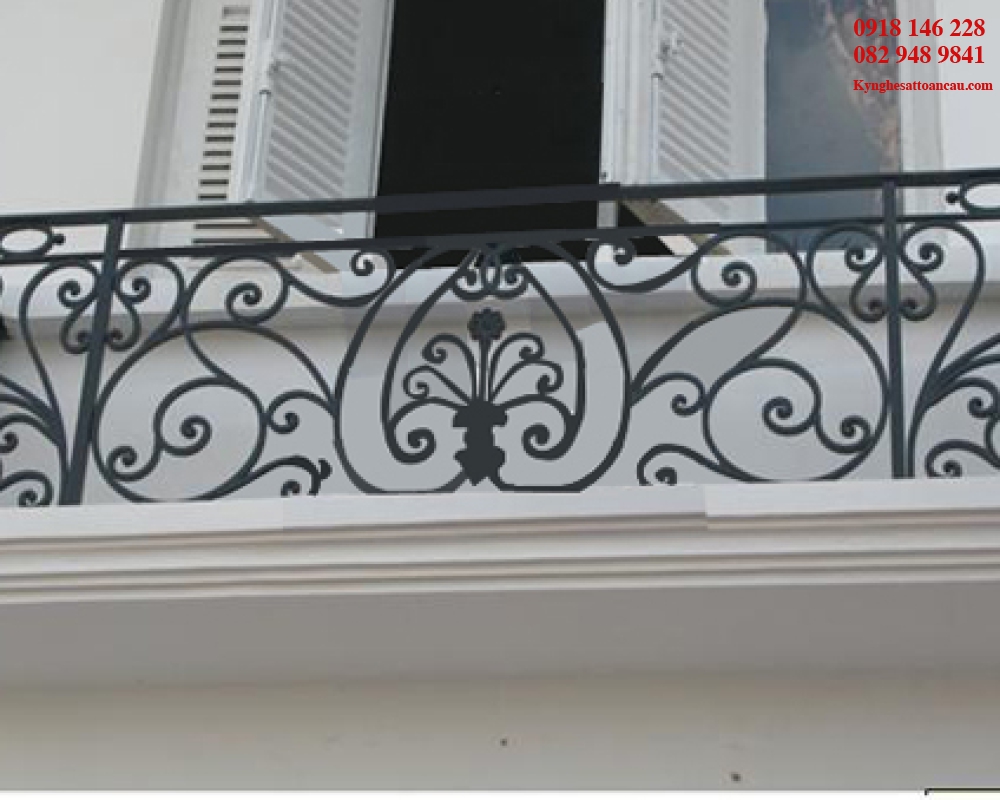 Lan can sắt mỹ thuật L9