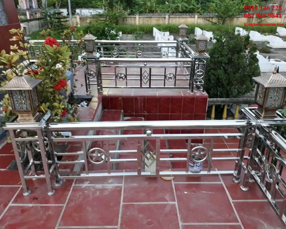 Lan can inox cao cấp Q5