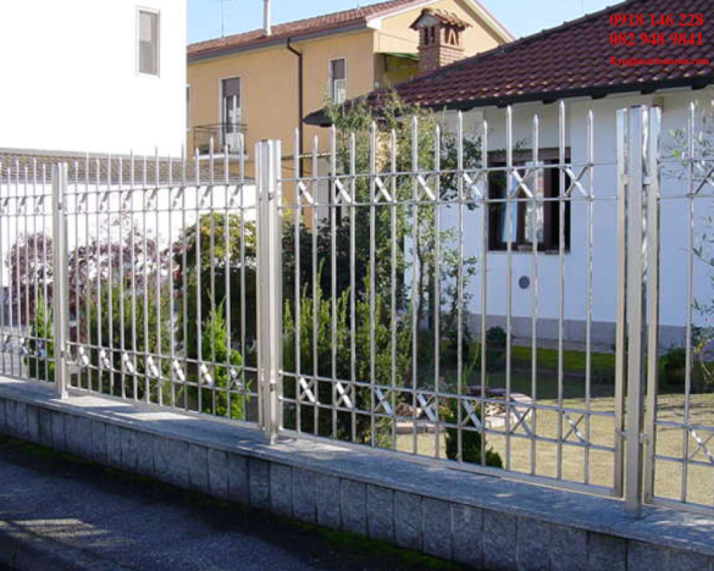 HÀNG RÀO INOX CAO CẤP NN6