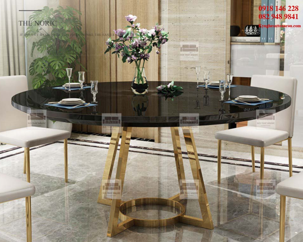 Bàn ghế inox xi mạ A3