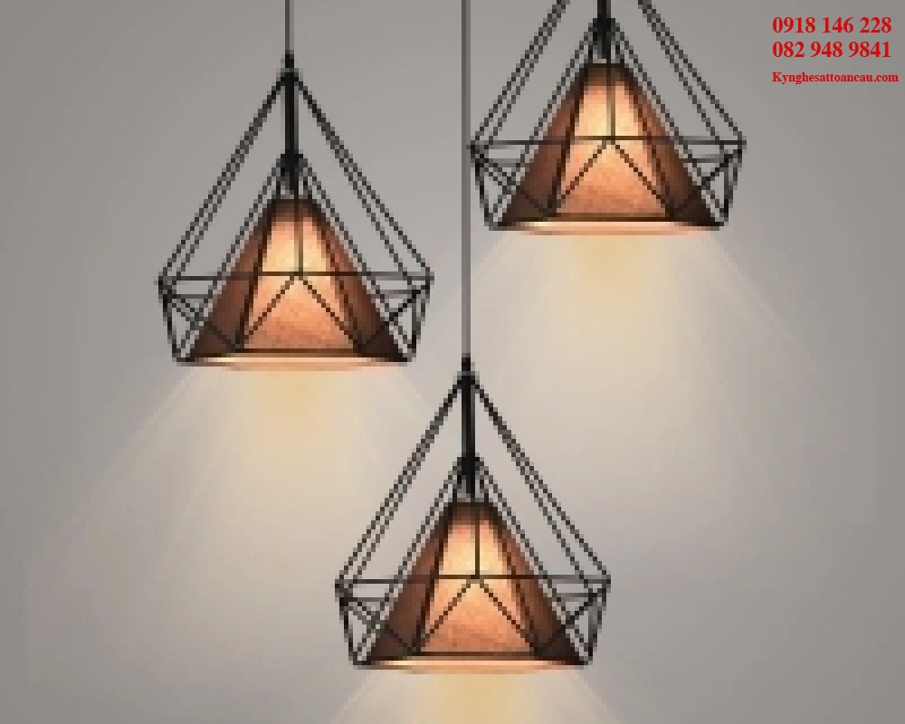 Đèn thả sắt cao cấp DT10
