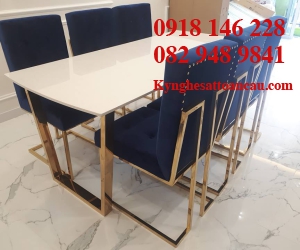 Bàn inox xi mạ BI01