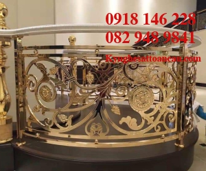 Cầu thang sắt mỹ thuật CT013