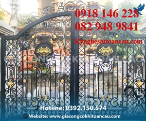 Cửa sắt mỹ thuật CS02