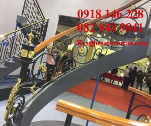 Lan can sắt mỹ thuật CT007