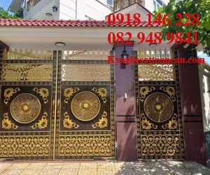 Cửa sắt mỹ thuật CNC V1