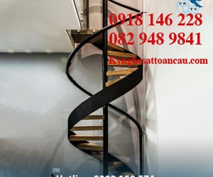 Cầu thang xoắn CTX82