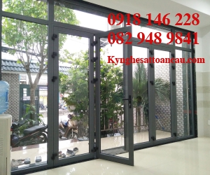 Cửa nhôm kính A2