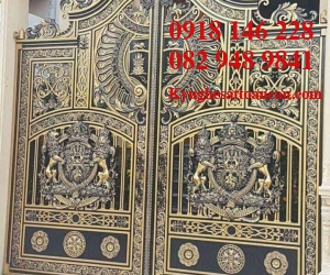 Cửa cổng nhôm đúc CCN107