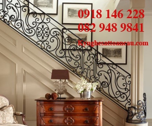 CẦU THANG SẮT MỸ THUẬT CT016