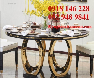 BÀN GHẾ INOX XI MẠ I140